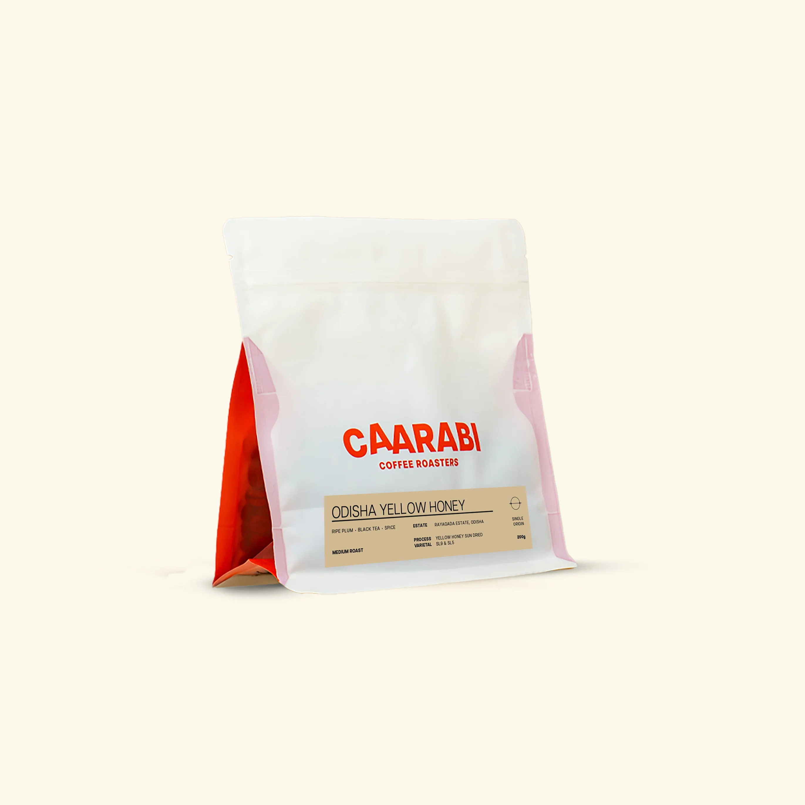Odisha Yellow Honey | Yellow Honey Sun Dried | Medium Roast